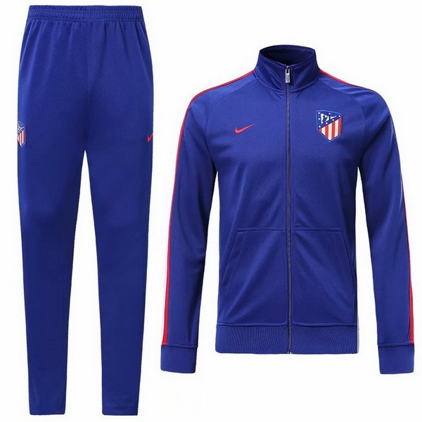 Chandal Atlético De Madrid 2018/19 Azul Claro Rojo